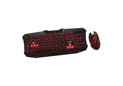 Clavier et Souris Gaming approx! APPBAT Noir Rouge au meilleur prix au Maroc