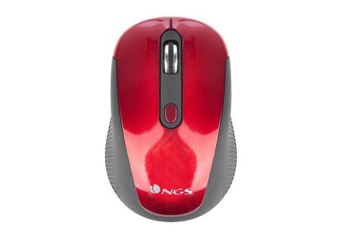 Souris sans-fil NGS HAZERED 1600 DPI Noir Rouge au meilleur prix au Maroc