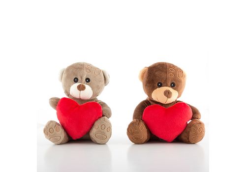 Petit Ours en Peluche avec Coeur au meilleur prix au Maroc