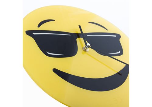 Horloge Murale Émoticône Cool au meilleur prix au Maroc