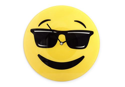 Horloge Murale Émoticône Cool au meilleur prix au Maroc