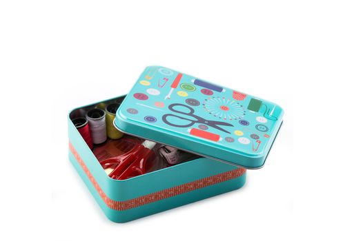 Nécessaire à Couture Métallique avec Accessoires de Couture au meilleur prix au Maroc