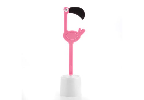Brosse WC Flamant Rose Wagon Trend au meilleur prix au Maroc