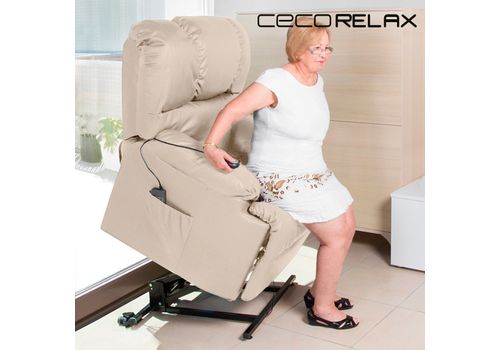 Fauteuil de Relaxation Lève-Personne avec Massage Cecorelax 6012 au meilleur prix au Maroc