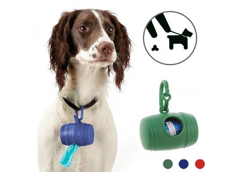 Distributeur de Sacs à Crotte pour Chiens (15 Sacs) au meilleur prix au Maroc