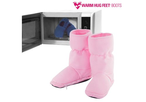 Bottes Réchauffables Micro-ondes Warm Hug Feet au meilleur prix au Maroc