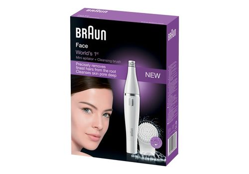 Nettoyant visage électrique / Épilateur Braun Face 810 au meilleur prix au Maroc