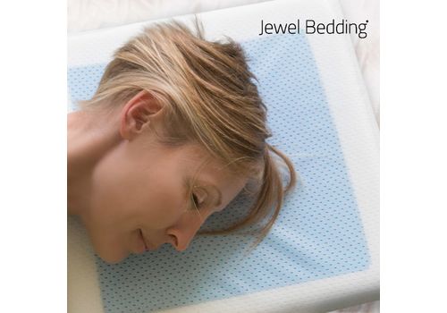 Coussin Viscoélastique avec Gel Jewel Bedding au meilleur prix au Maroc