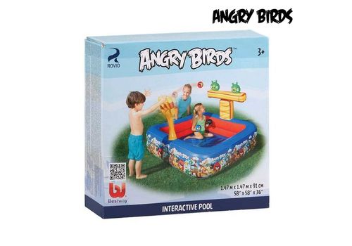 Piscine gonflable Angry Birds 9555 au meilleur prix au Maroc