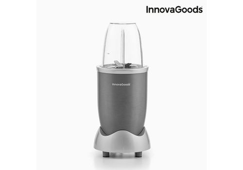 Mixeur en Verre avec Livre de Recette Nutri-One Touch InnovaGoods 600W Gris au meilleur prix au Maroc