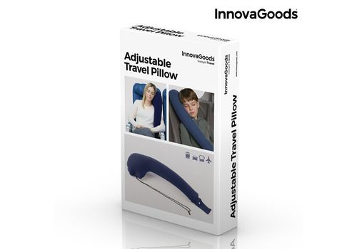 Oreiller de Voyage Gonflable avec Support pour Sièges InnovaGoods au meilleur prix au Maroc