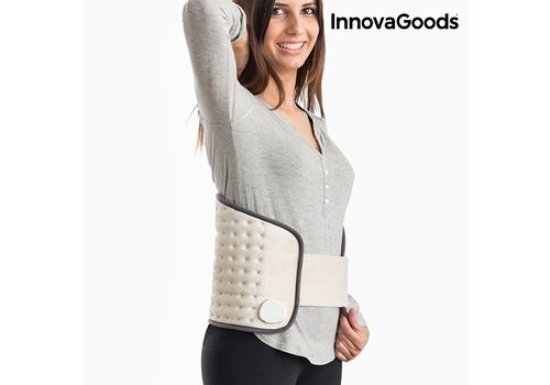 Coussin Électrique Lombaire InnovaGoods 26 x 69 cm 100W Beige au meilleur prix au Maroc