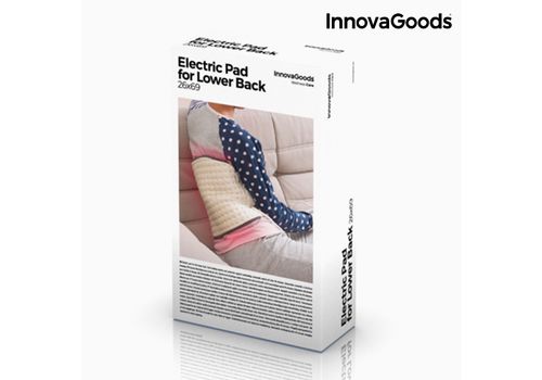 Coussin Électrique Lombaire InnovaGoods 26 x 69 cm 100W Beige au meilleur prix au Maroc