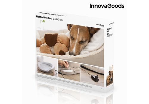 Lit Électrique Thermique pour Animaux de Compagnie InnovaGoods 18W au meilleur prix au Maroc