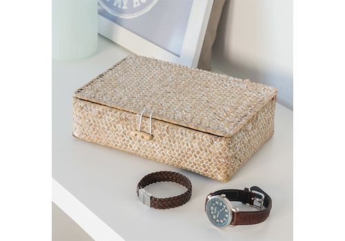 Boîte de Rangement en Rotin Oh My Home au meilleur prix au Maroc