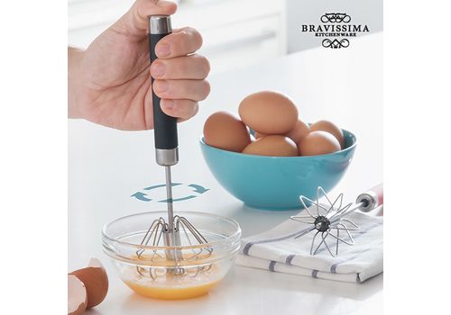 Batteur à Main avec Rotation Automatique Bravissima Kitchen au meilleur prix au Maroc