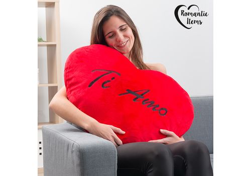 Coeur en Peluche Géant Ti Amo Romantic Items au meilleur prix au Maroc