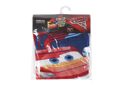 Poncho-Serviette de Plage Cars au meilleur prix au Maroc