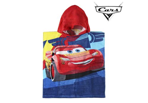 Poncho-Serviette de Plage Cars au meilleur prix au Maroc