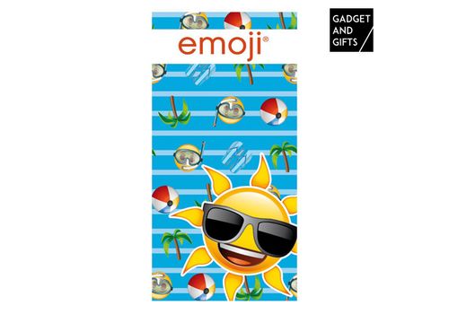 Serviette de Plage Émoticônes Soleil Gadget and Gifts au meilleur prix au Maroc