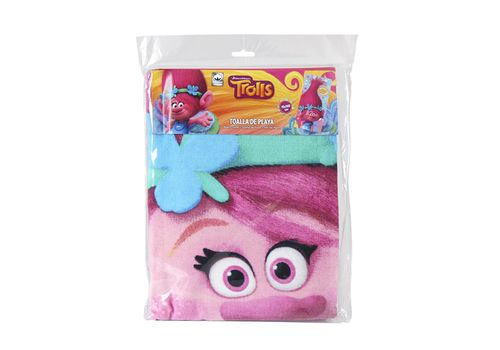 Serviette de Plage de Poppy (Trolls) au meilleur prix au Maroc