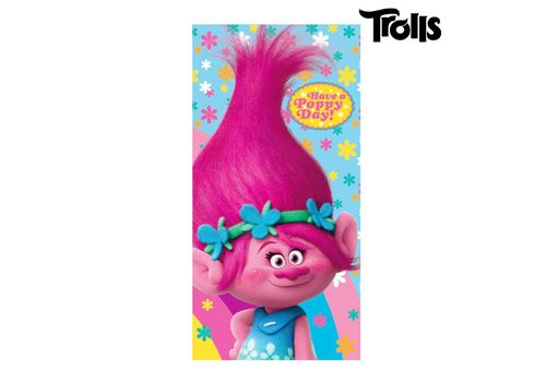 Serviette de Plage de Poppy (Trolls) au meilleur prix au Maroc