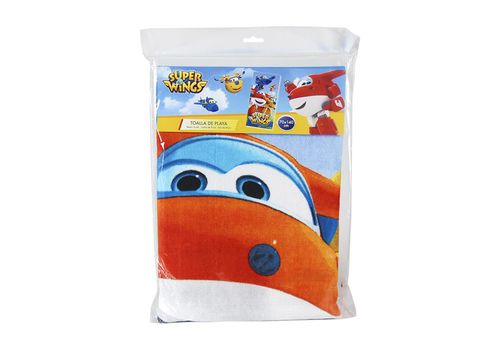 Serviette de Plage Bleue de Super Wings au meilleur prix au Maroc