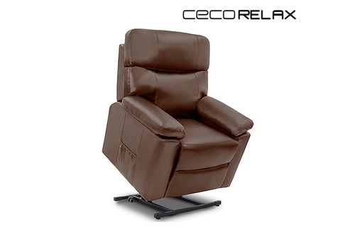 Fauteuil Relax Masseur Lève-personnes Marron Cecorelax 6120 au meilleur prix au Maroc