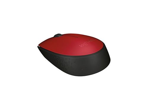 Souris sans-fil Logitech M171 1000 dpi Noir Rouge au meilleur prix au Maroc