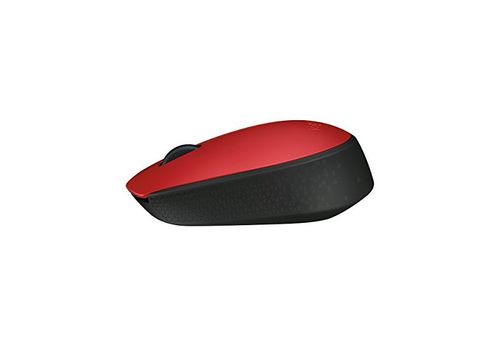 Souris sans-fil Logitech M171 1000 dpi Noir Rouge au meilleur prix au Maroc