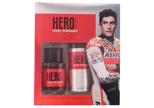 Set de Parfum Homme Hero Marc Marquez (2 pcs) au meilleur prix au Maroc