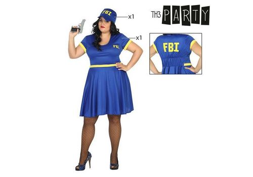 Déguisement pour Adultes Th3 Party Police du fbi au meilleur prix au Maroc