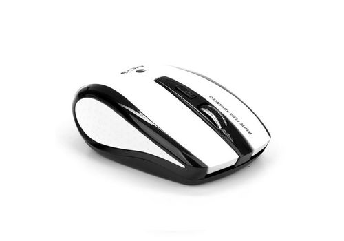 Souris sans-fil NGS White Flea Advanced 800/1600 dpi Blanc Noir au meilleur prix au Maroc
