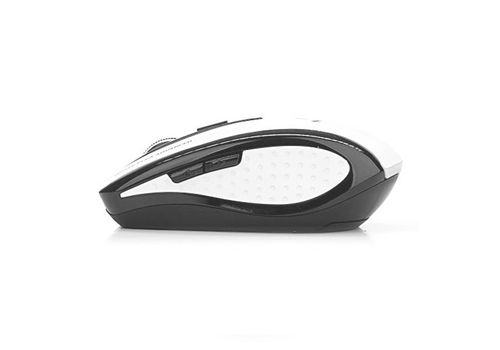 Souris sans-fil NGS White Flea Advanced 800/1600 dpi Blanc Noir au meilleur prix au Maroc