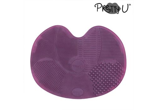 Tapis de Nettoyage pour Pinceaux de Maquillage Pretty U au meilleur prix au Maroc
