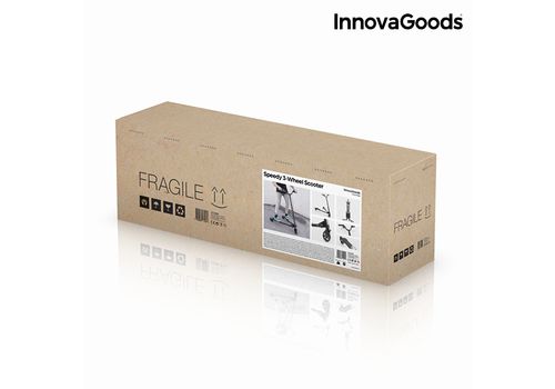 Trottinette Pliable InnovaGoods (3 Roues) au meilleur prix au Maroc