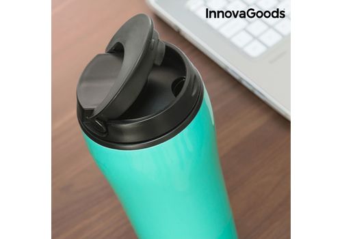 Mug Isotherme avec Ventouse Anti-Renversement InnovaGoods au meilleur prix au Maroc