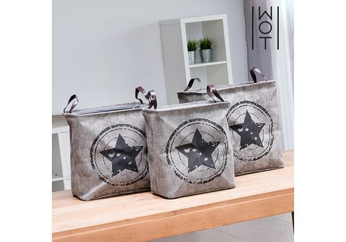 Sacs de Rangement Étoiles Wagon Trend (Pack de 3) au meilleur prix au Maroc