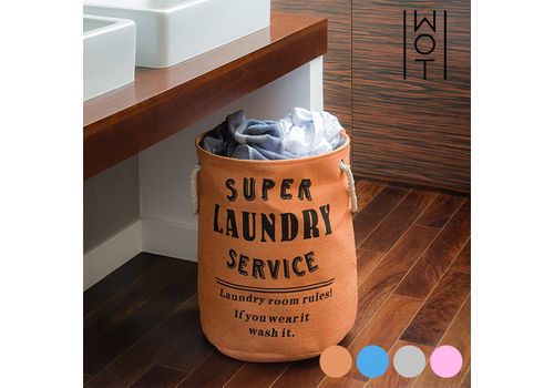 Panier à Linge Sale Super Laundry Service Wagon Trend au meilleur prix au Maroc