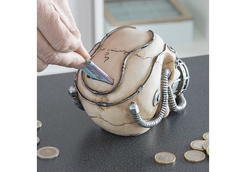 Tirelire Crâne avec Masque à Gaz Gadget and Gifts au meilleur prix au Maroc