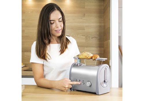 Grille-Pain Cecomix Steel 2S 3035 800W au meilleur prix au Maroc