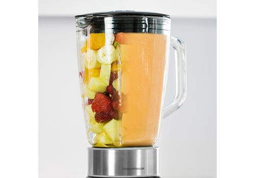 Mixeur en Verre Cecomix Titanium Black 4060 1000W au meilleur prix au Maroc