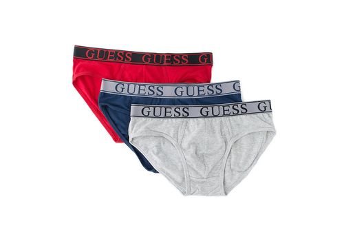 Slip pour Homme Guess (Pack de 3) U77G02-JR014-F520N au meilleur prix au Maroc