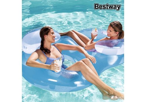 Chaise gonflable Bestway 43009 Bleu au meilleur prix au Maroc