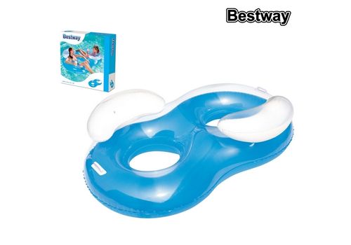 Chaise gonflable Bestway 43009 Bleu au meilleur prix au Maroc