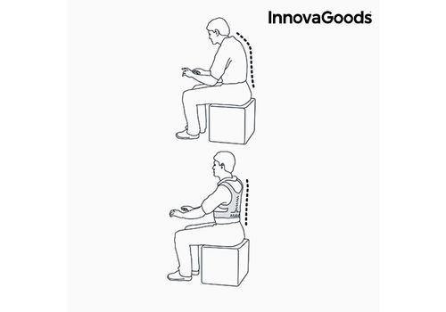 Correcteur de Dos Magnétique Armor InnovaGoods au meilleur prix au Maroc