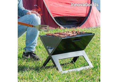 Barbecue au Charbon Portable et Pliable InnovaGoods au meilleur prix au Maroc