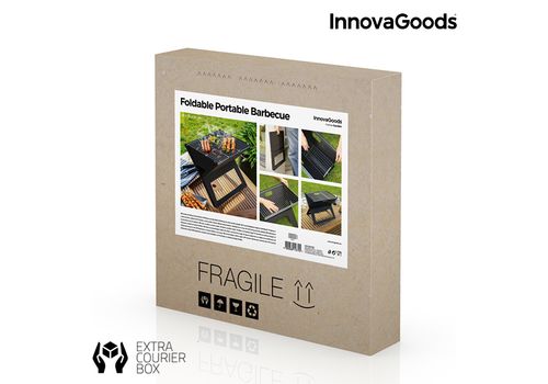 Barbecue au Charbon Portable et Pliable InnovaGoods au meilleur prix au Maroc