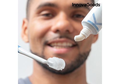 Brosse à Dents 4D InnovaGoods (Pack de 2) au meilleur prix au Maroc