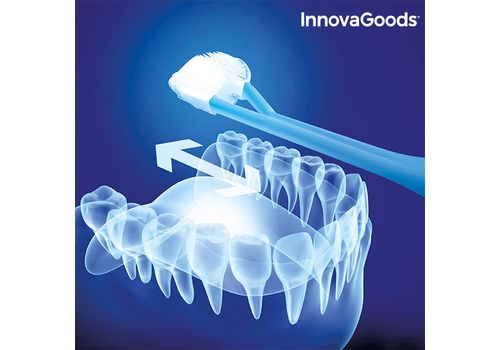Brosse à Dents 4D InnovaGoods (Pack de 2) au meilleur prix au Maroc